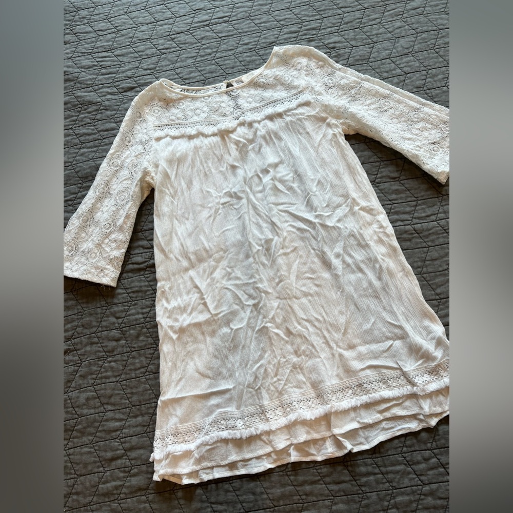 🤍Boho Boutique Dress “MG” brand - cute details